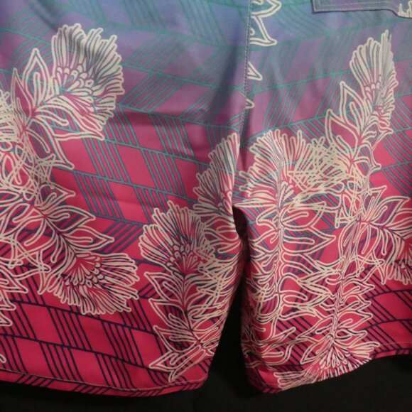 GEORGE | medium | Tropical Gradient Swim Shorts *stained waistline - Picture 13 of 15